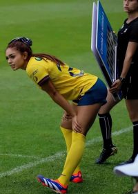 Female soccer players