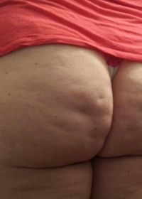 Fat women with cellulite