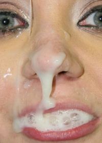 Silicone lips in cum