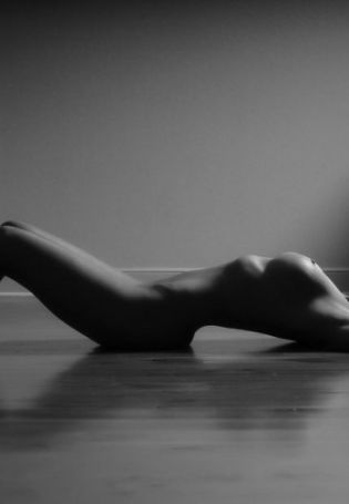 Black and white nudes