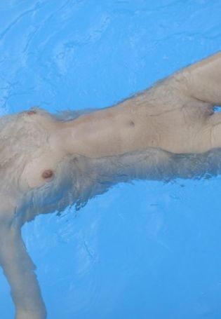 Swimming in the sea