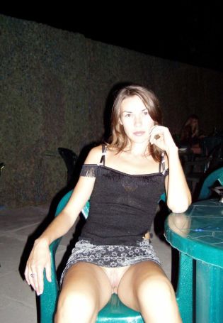 Wives without panties