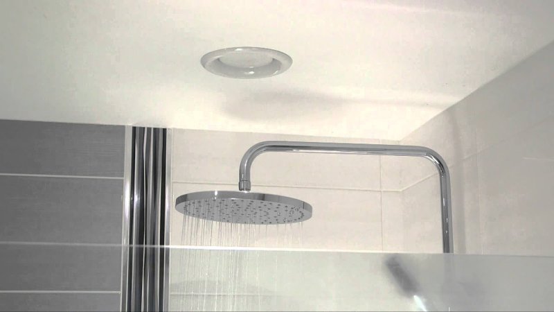 Ceiling hood for a bathroom