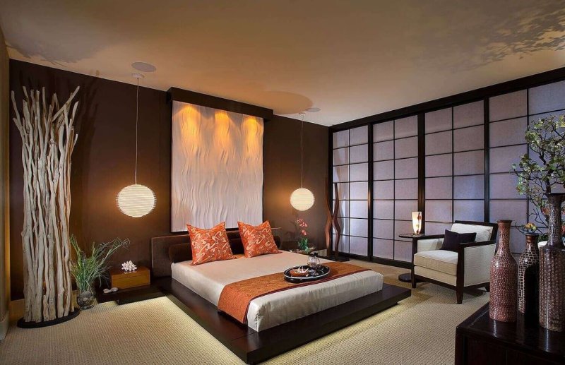 Asian -style bedroom