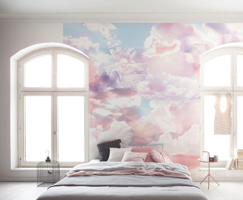 Wall murals on the wall