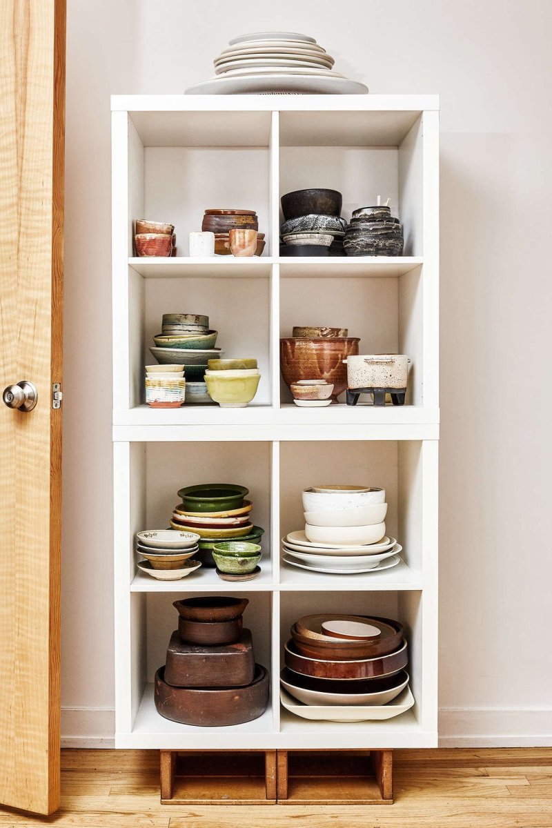 Kitchen shelves