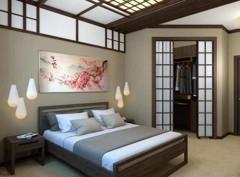 Japanese -style bedroom