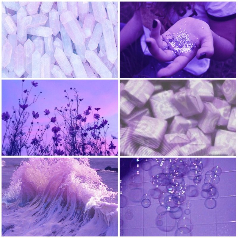 Violet aesthetics