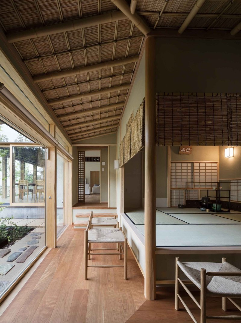 The interior of the Japanese house