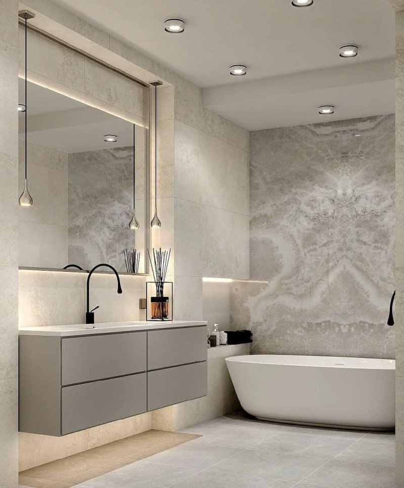 Modern bathroom design