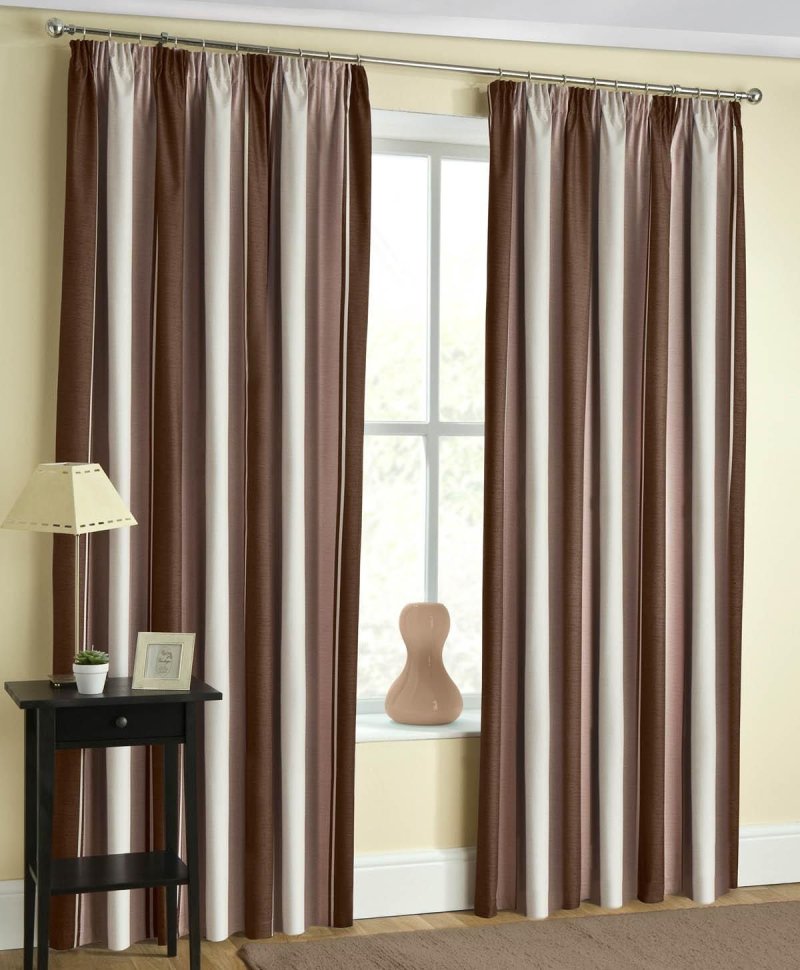 Blackout curtains in the interior