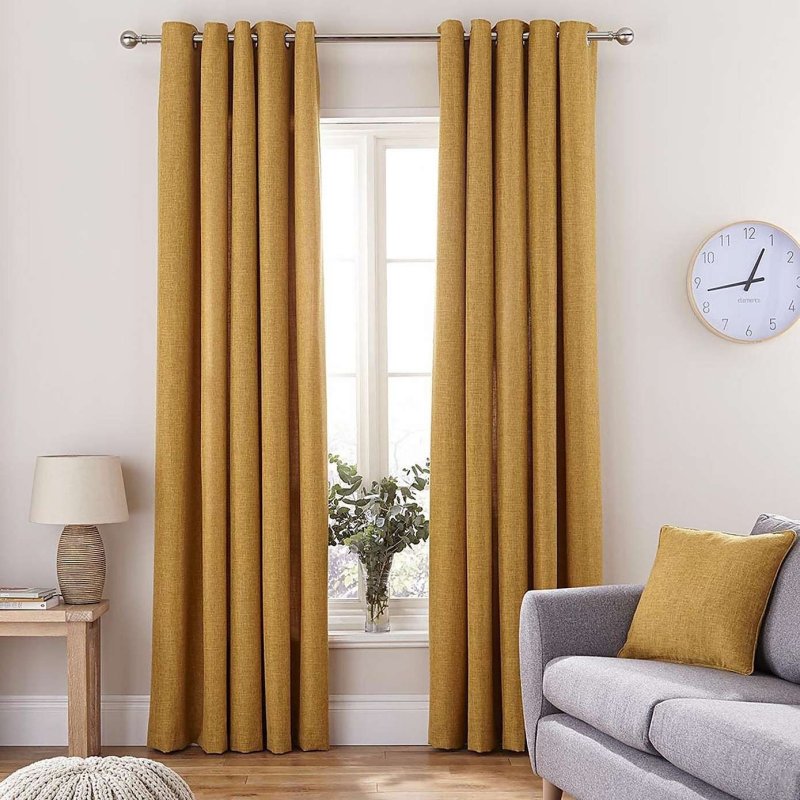 Curtains Yellow Blackout