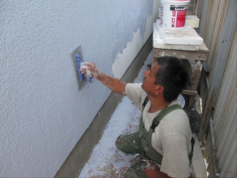 Camedomed facade plaster