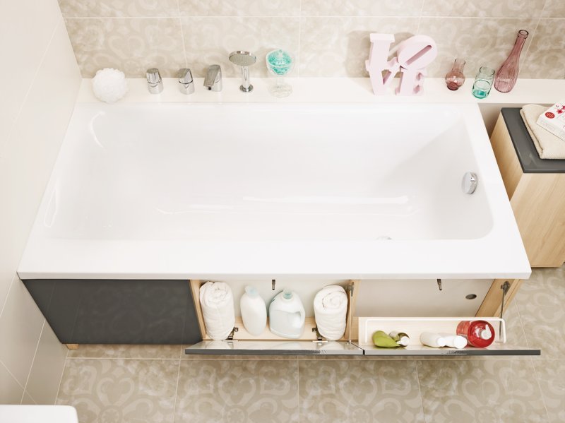 Acrylic bath Cersanit Smart 170x80