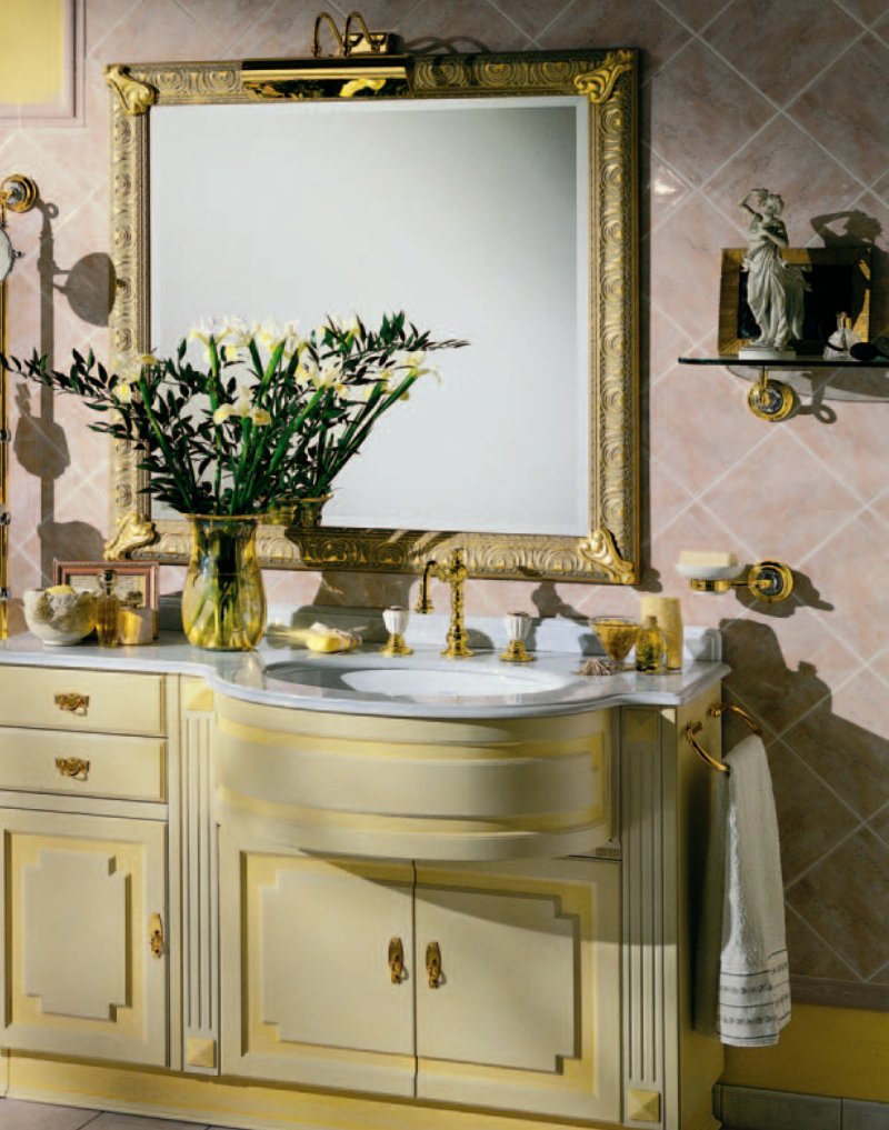 Bathroom furniture in a classic style