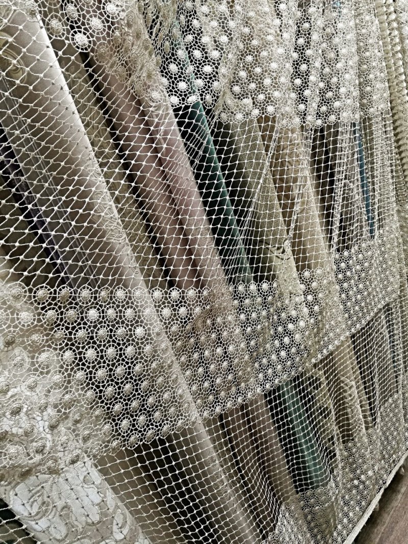 Tulle is a large mesh