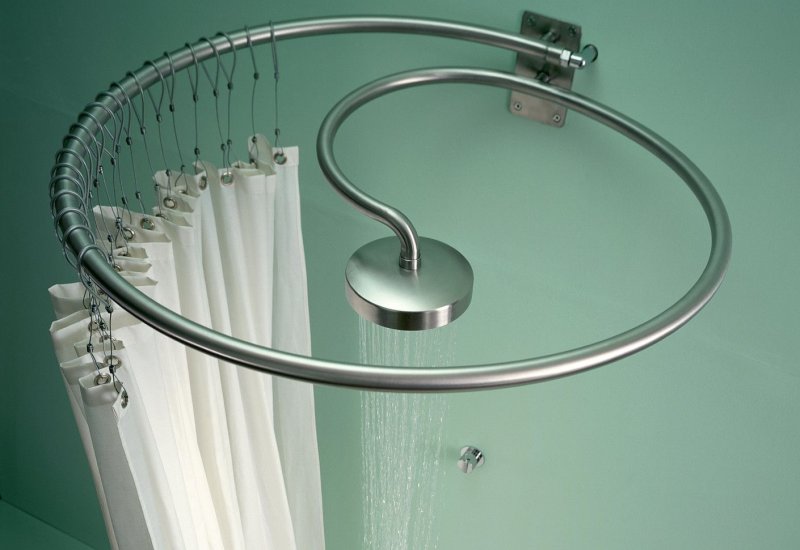 Shower cornice semicircular 90x90