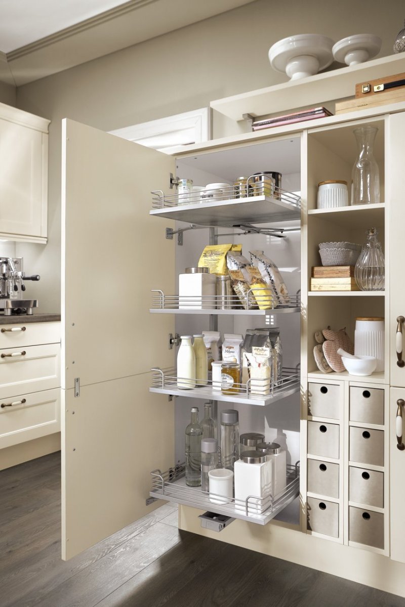 Functional kitchen cabinets