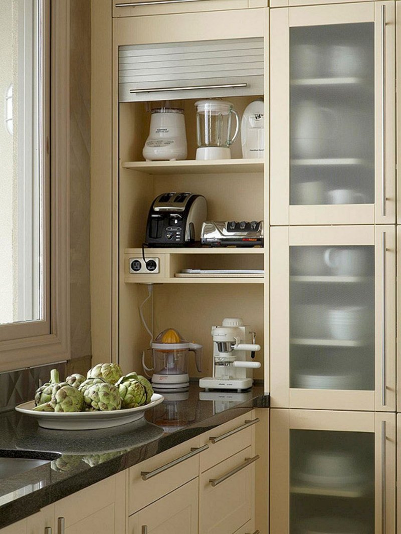 A cabinet for the kitchen