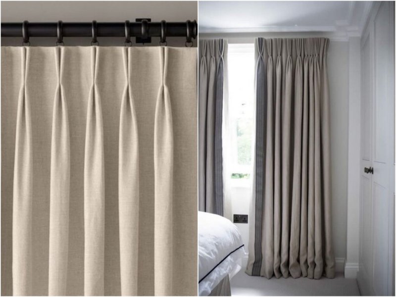 Folds on the curtains