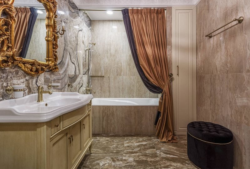 Bathroom in a classic style