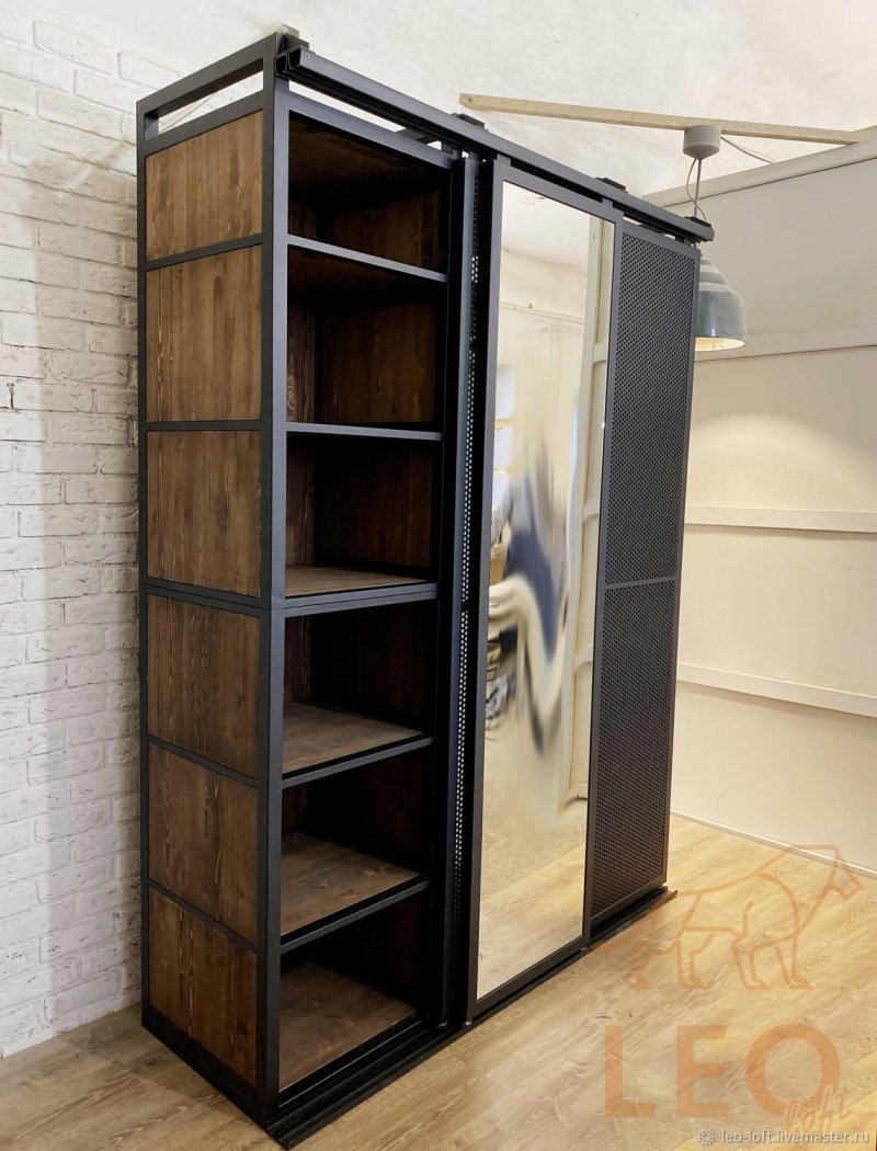 Loft cabinet metal