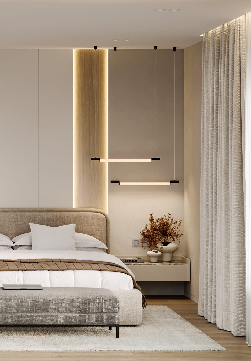 Modern bedroom design