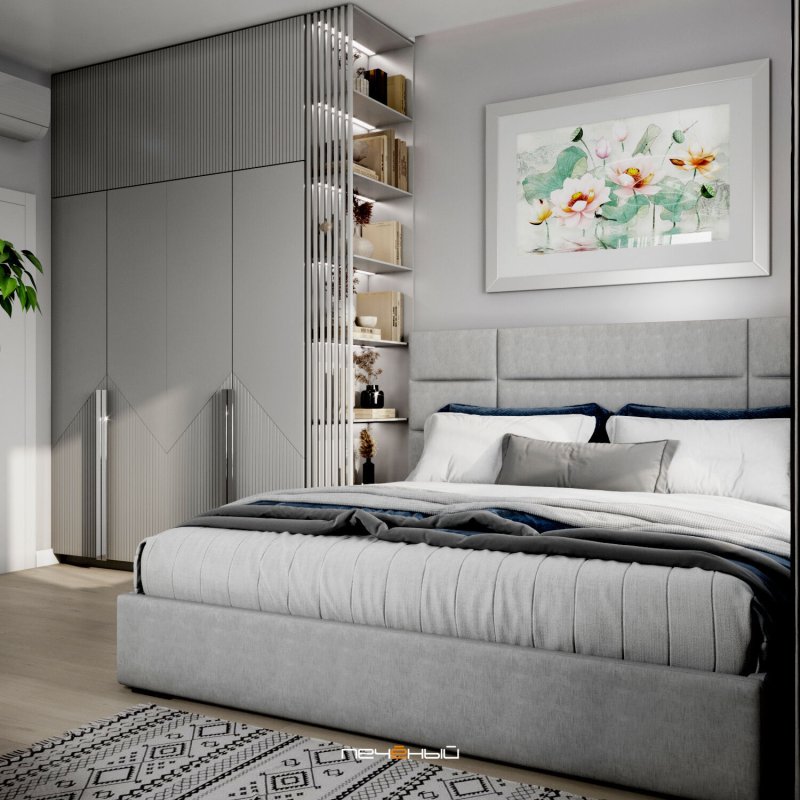 The design of the modern bedroom