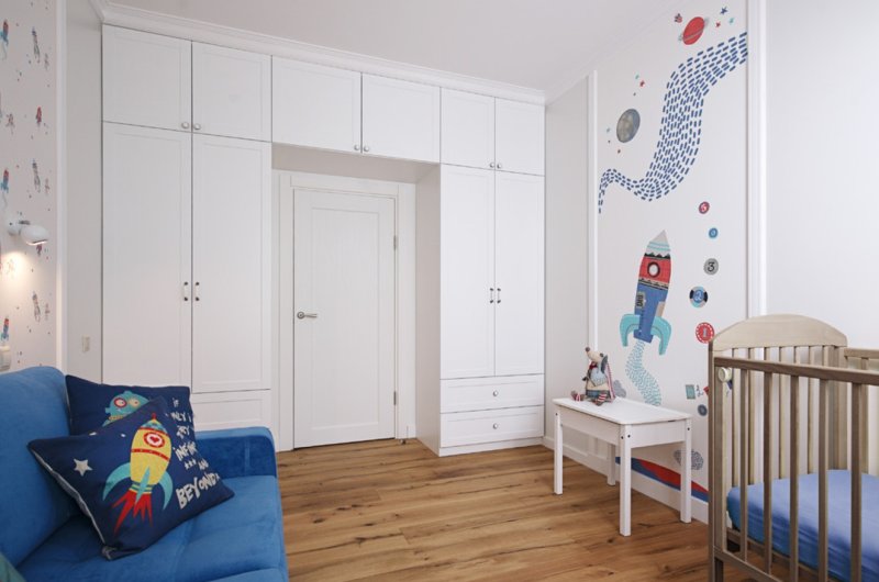 Children's room design for a boy