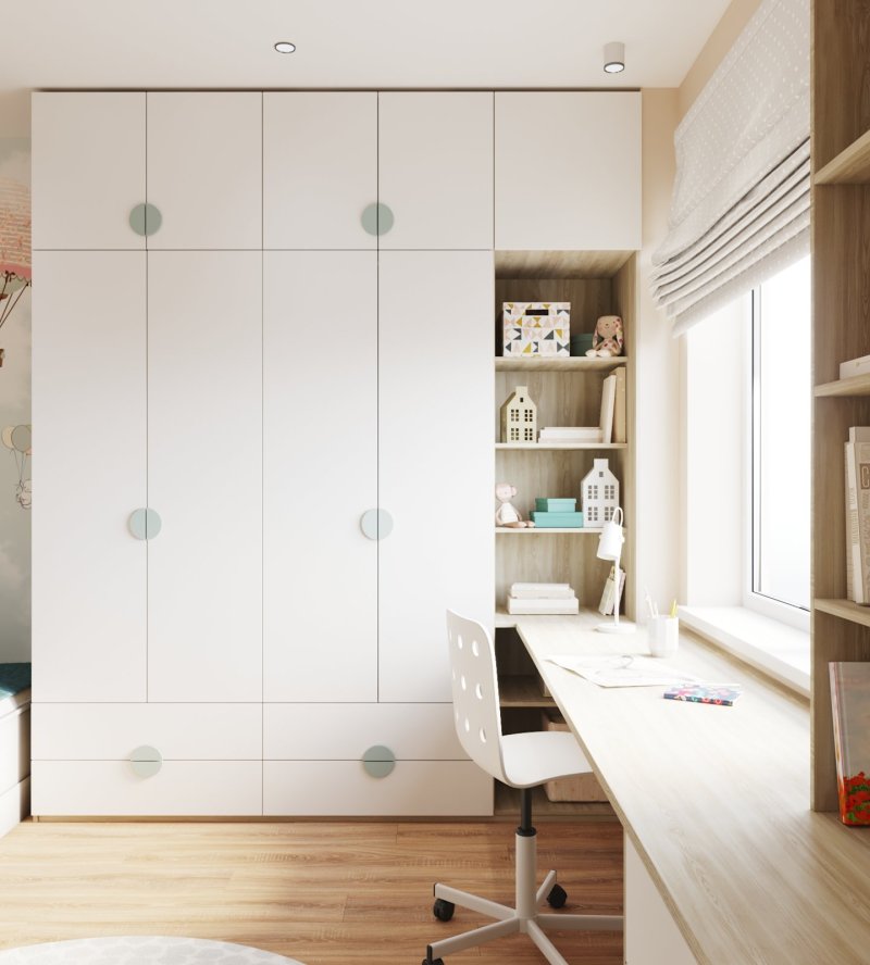 Wardrobe in the children s room