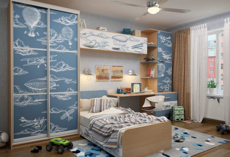 Children s room design for a boy