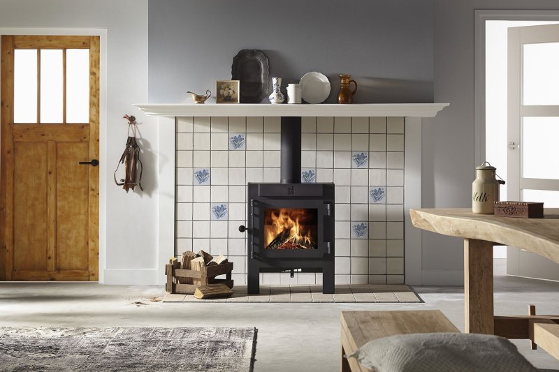 Home fireplace stove