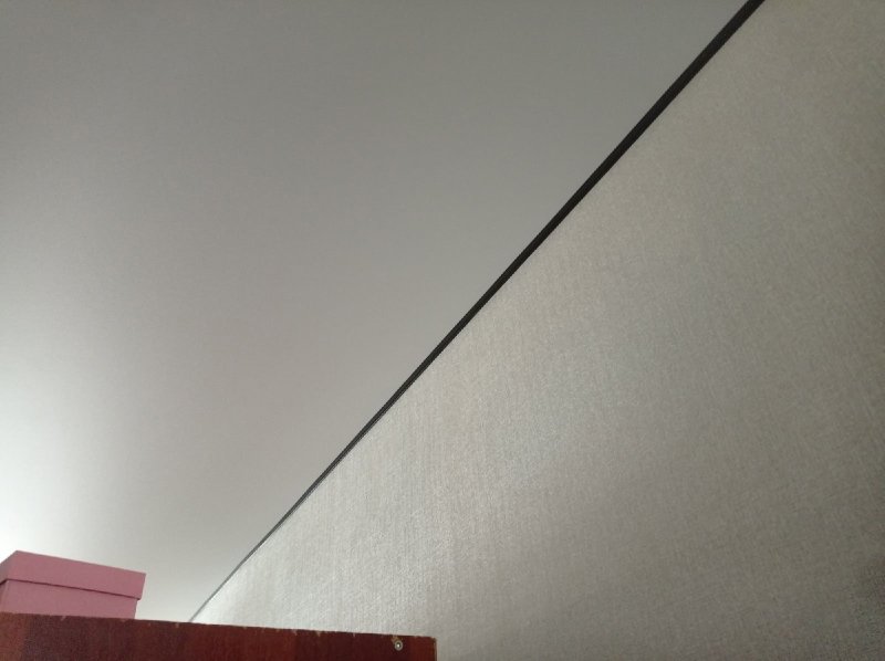 Stretch ceiling shadow profile