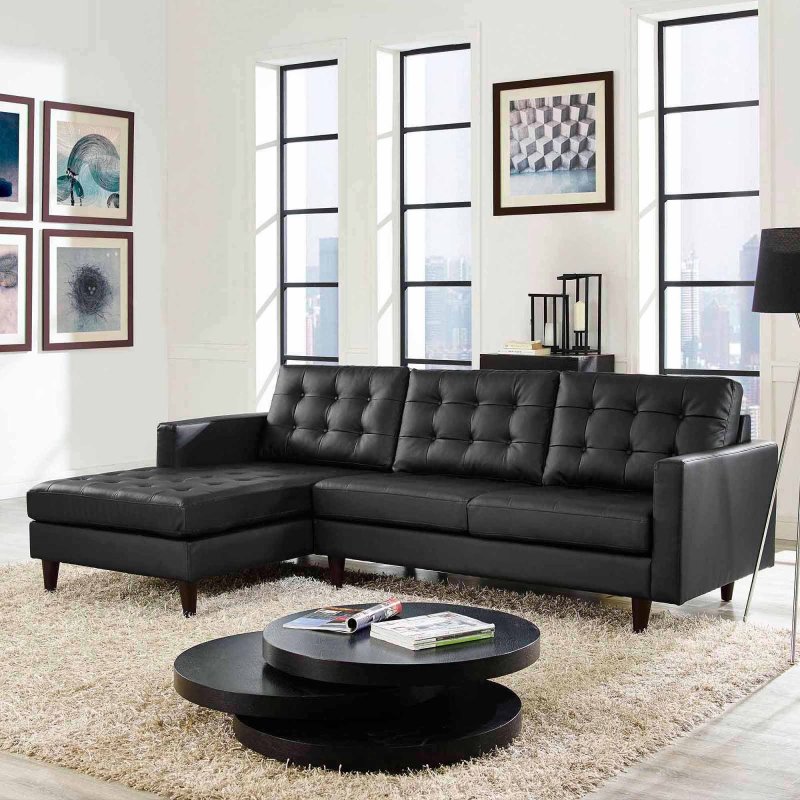 Leather sofa