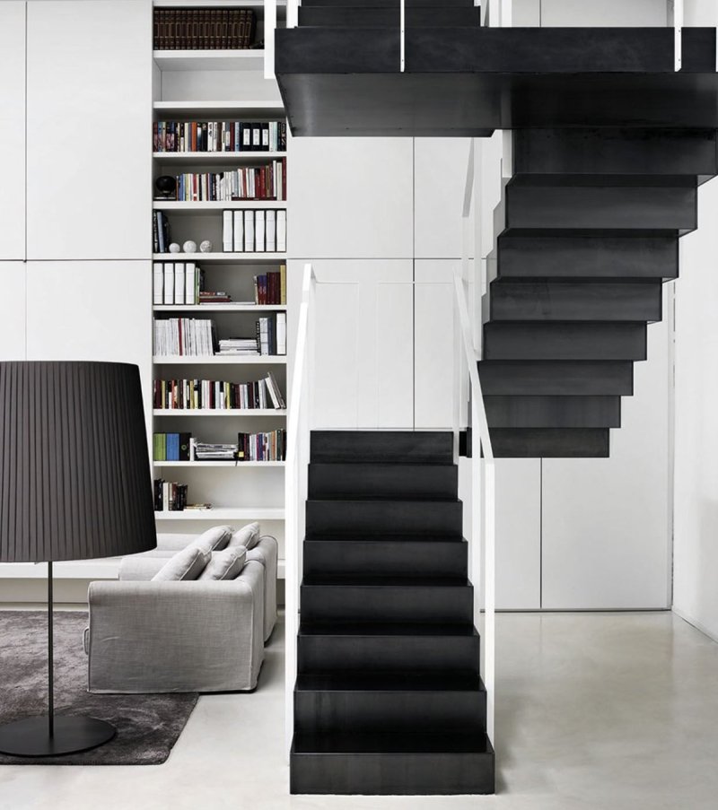 Minimalism style staircase