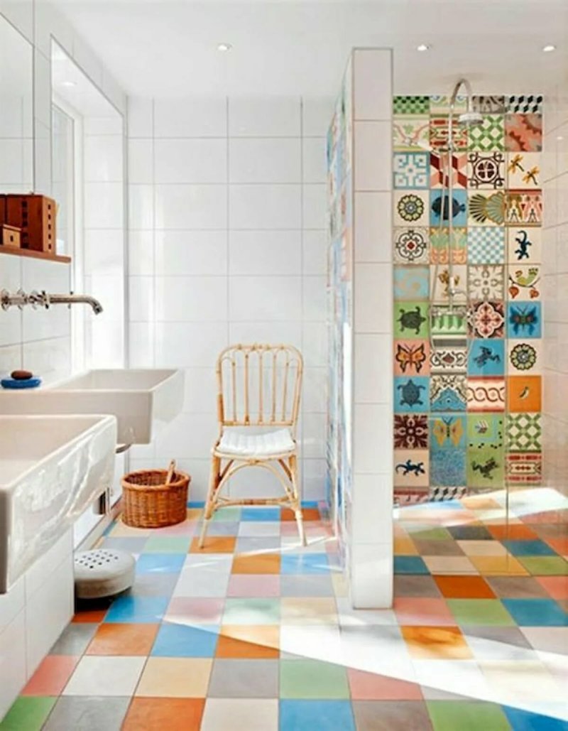 Patchwork tile