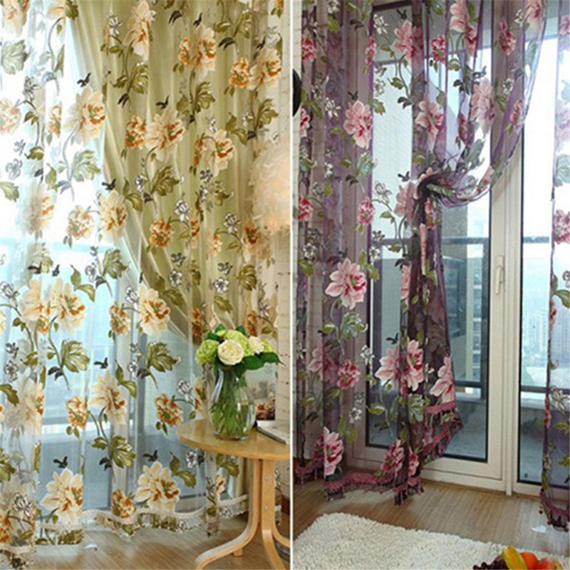 Curtains tulle