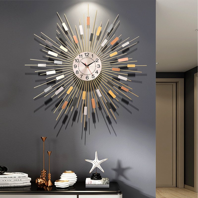 Designer clock on the wall