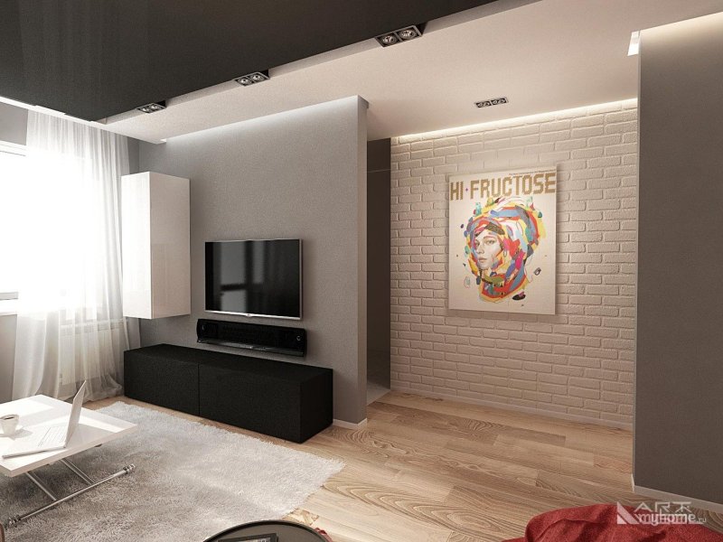 Studio's apartment design