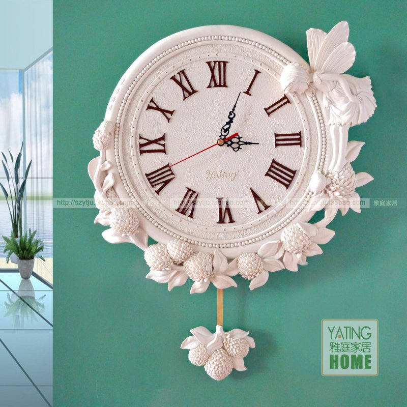 Wall clock decor