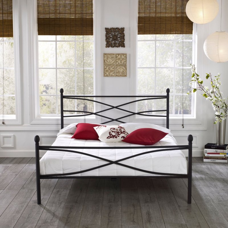 Metal bed 120x200 Francesca