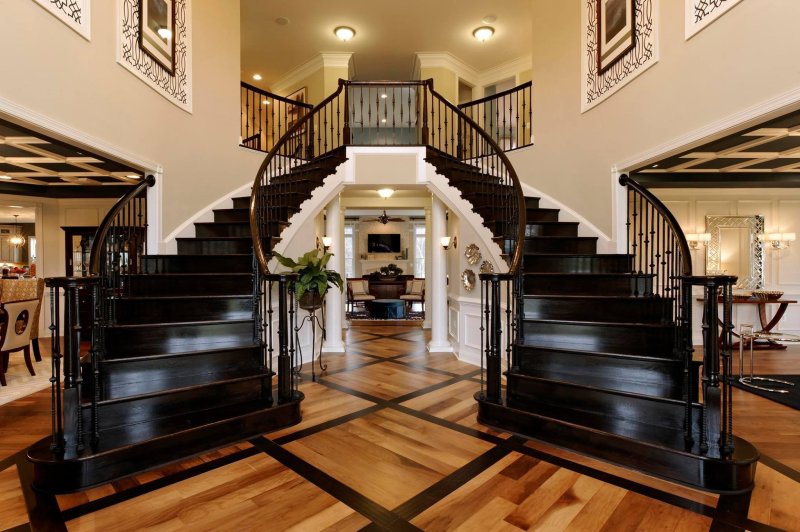 Black staircase