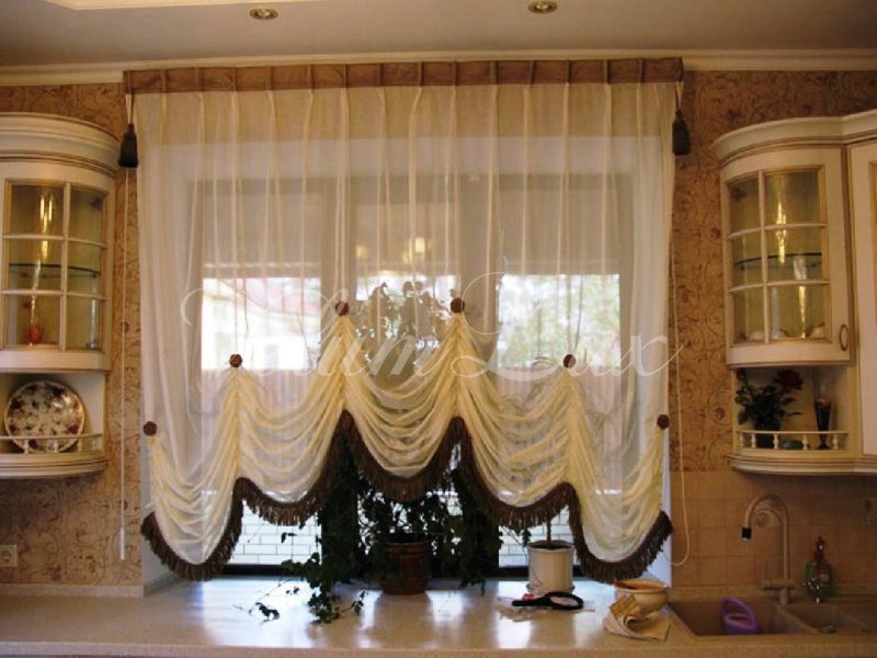 Kitchen curtain design