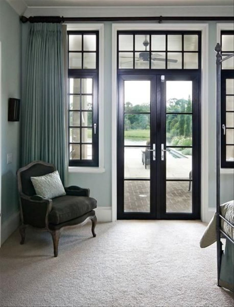 French doors of Rehau