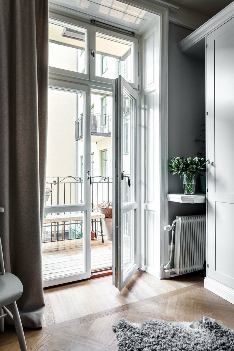 French doors of Rehau