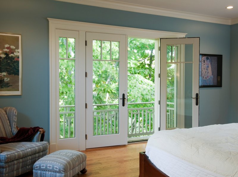 French doors of Rehau