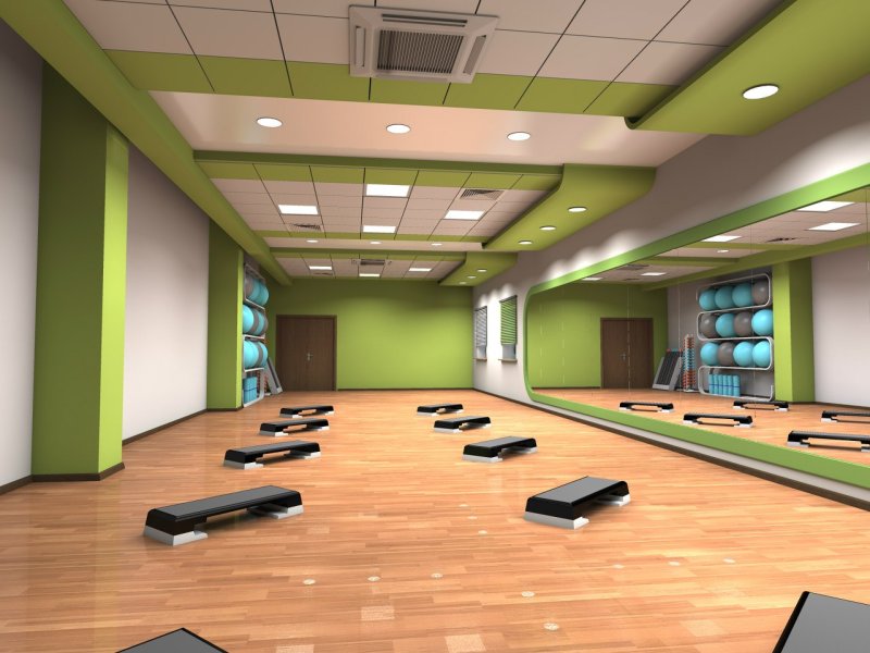 Design fitness hall