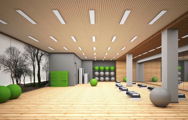 Design fitness hall