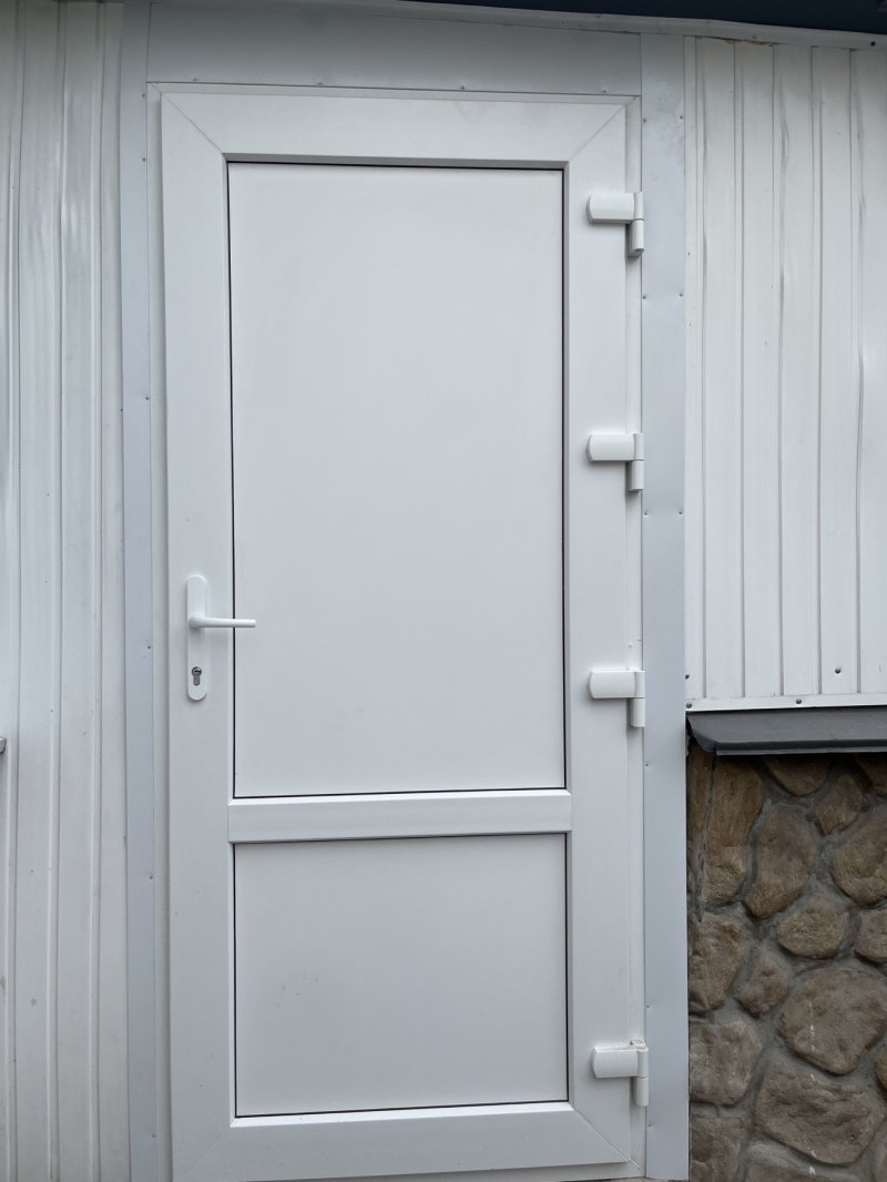 PVC front door