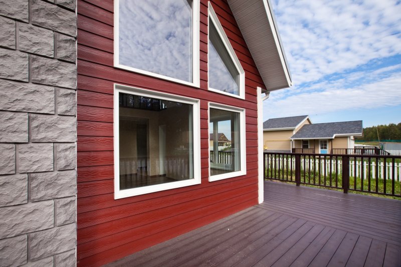 Cedarl fiber cement siding